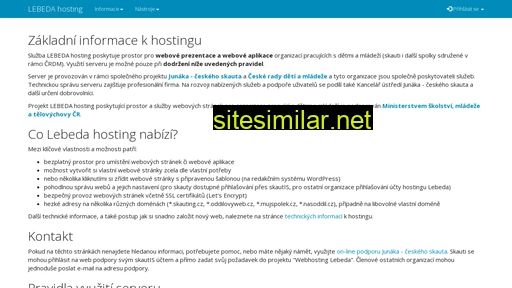 lebedahosting.cz alternative sites