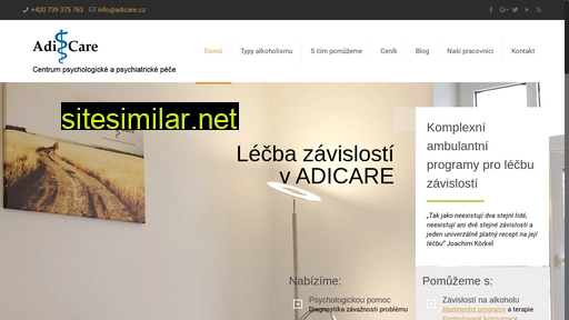 lecba-zavislosti-adicare.cz alternative sites