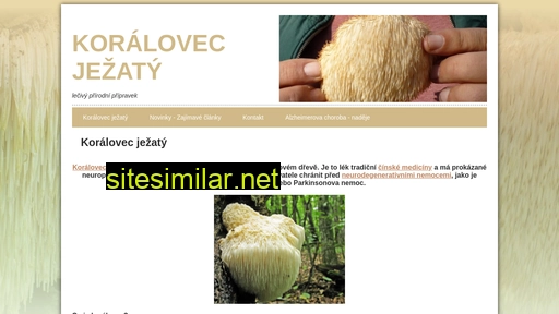 lecivykoralovec.cz alternative sites