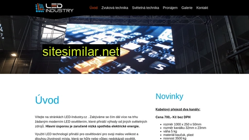 led-industry.cz alternative sites