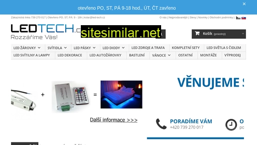 led-tech.cz alternative sites