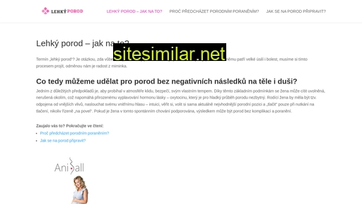 lehkyporod.cz alternative sites