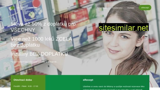 lekarna-trebon.cz alternative sites
