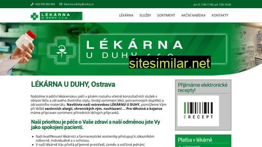 lekarna-uduhy.cz alternative sites