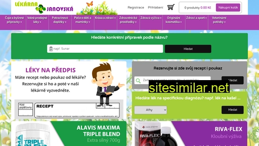 lekarnajanovska.cz alternative sites