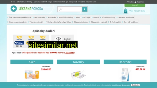 lekarnapohoda.cz alternative sites