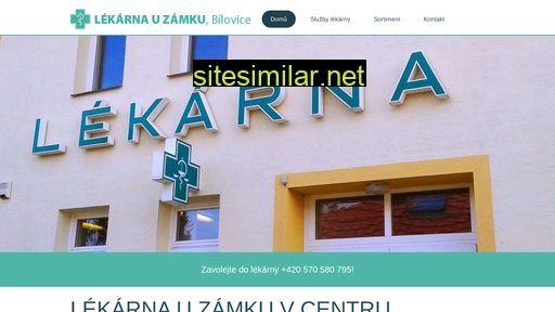 lekarnauzamku-bilovice.cz alternative sites