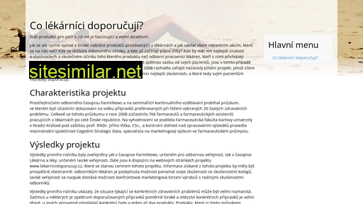 lekarnicidoporucuji.cz alternative sites