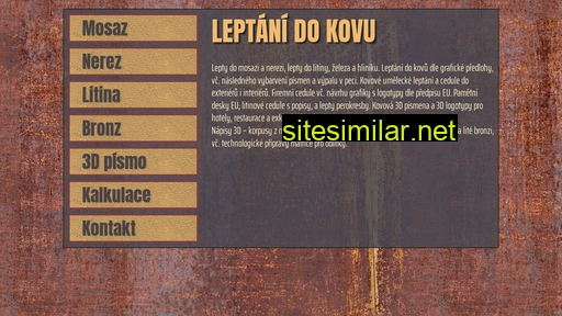 leptani-do-kovu.cz alternative sites
