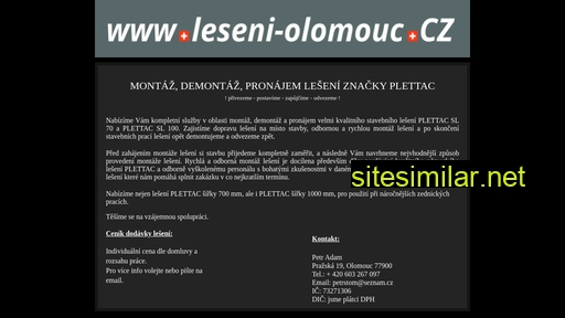 leseni-olomouc.cz alternative sites