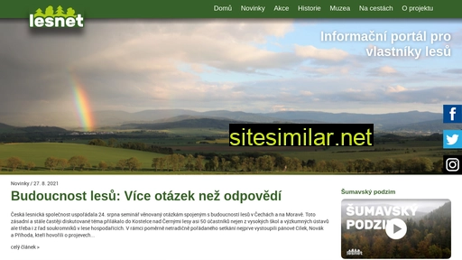 lesnet.cz alternative sites