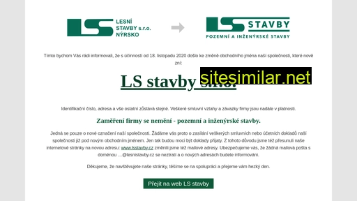 Lesnistavby similar sites