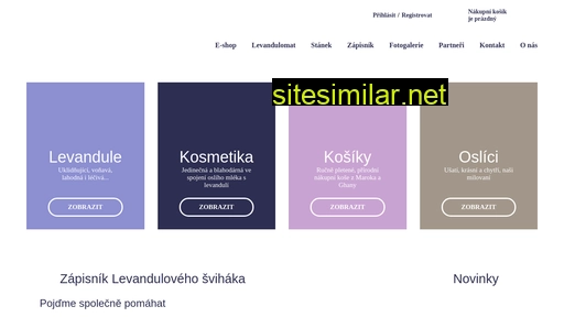 levandule.cz alternative sites