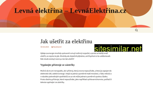 levnaelektrina.cz alternative sites