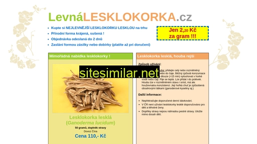 levnalesklokorka.cz alternative sites