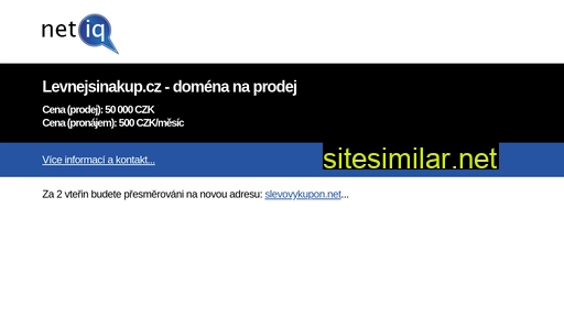 levnejsinakup.cz alternative sites