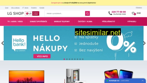 lgshop.cz alternative sites