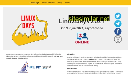 linuxdays.cz alternative sites