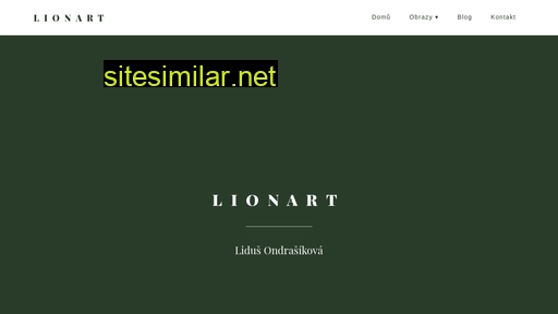 lionart.cz alternative sites