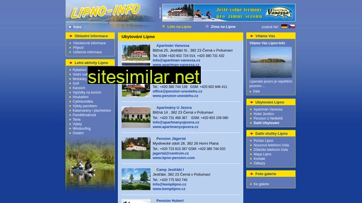 lipno-info.cz alternative sites