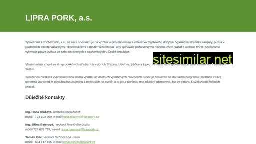 liprapork.cz alternative sites