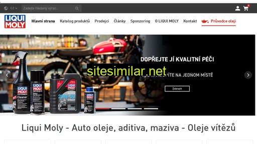 liqui-moly.cz alternative sites