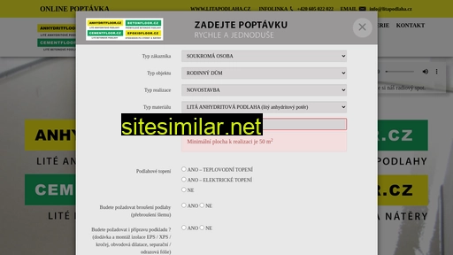 litapodlaha.cz alternative sites
