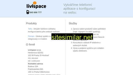 livispace.cz alternative sites