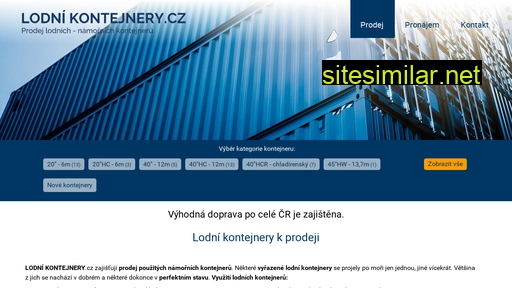 lodnikontejnery.cz alternative sites