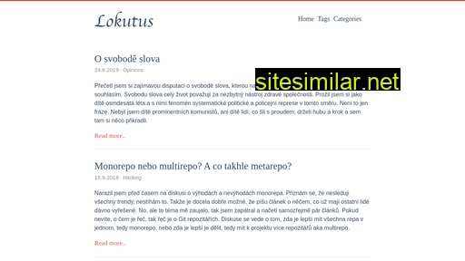lokutus.cz alternative sites