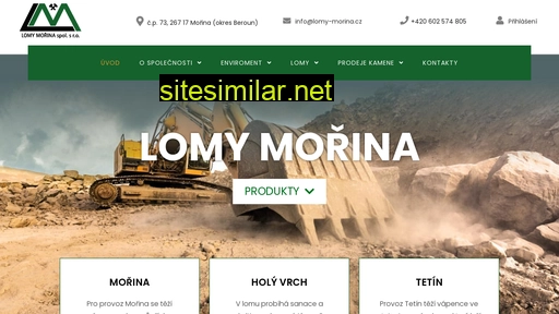 lomy-morina.cz alternative sites