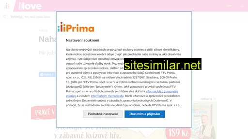 love.iprima.cz alternative sites