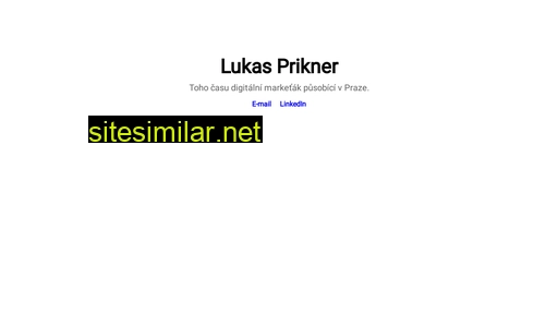 Lukasprikner similar sites
