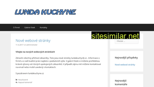lundakuchyne.cz alternative sites