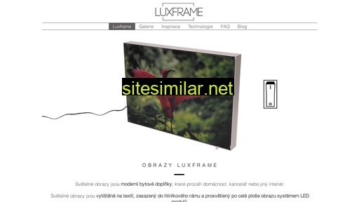 luxframe.cz alternative sites