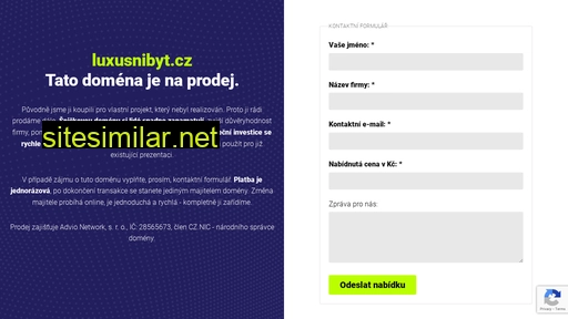 luxusnibyt.cz alternative sites