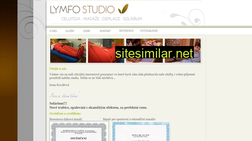 lymfo-studio.cz alternative sites