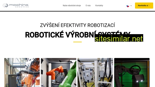 machinerobotics.cz alternative sites