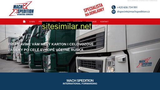 machspedition.cz alternative sites