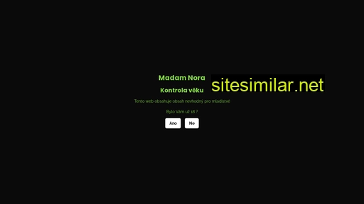 madam-nora.cz alternative sites