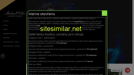 madamechic.cz alternative sites