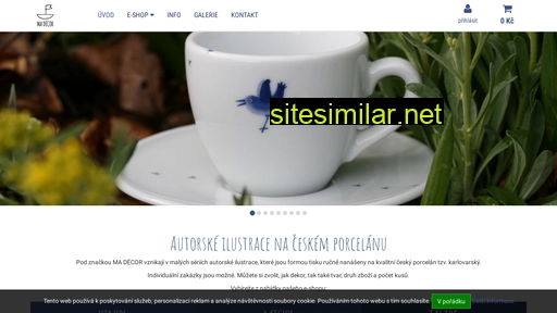 madecor.cz alternative sites
