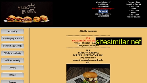 magicburger.cz alternative sites