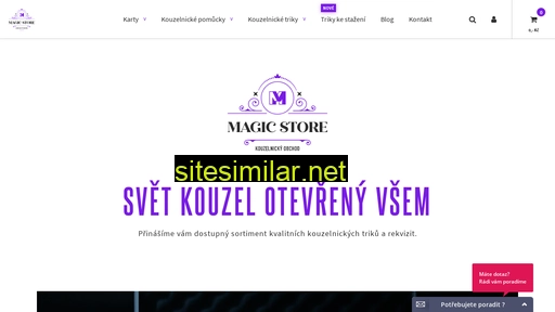 magicstore.cz alternative sites