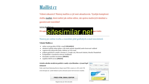 Maillist similar sites