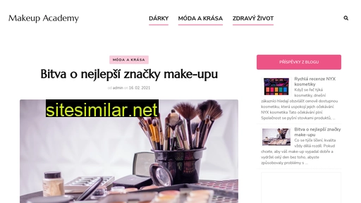 makeupacademy.cz alternative sites
