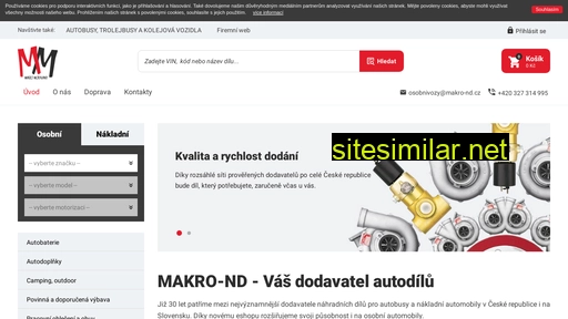 makro-autodily.cz alternative sites