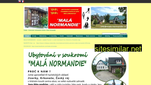 mala-normandie.cz alternative sites