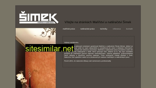 malirstvi-simek.cz alternative sites
