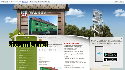 malkov.cz alternative sites
